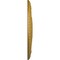 Ekena Millwork Logan Ceiling Medallion (Fits Canopies up to 6 1/8"), 24 1/4"OD x 3 7/8"ID x 2"P, Pharaohs Gold CM24LO1PGS - alternate 2